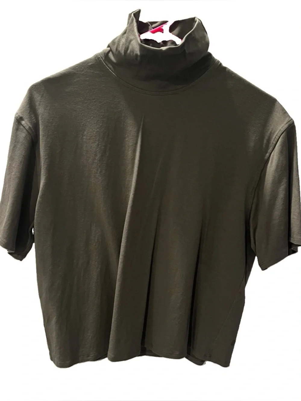 Lululemon Relaxed-Fit Cotton-Blend Mockneck T-Shirt